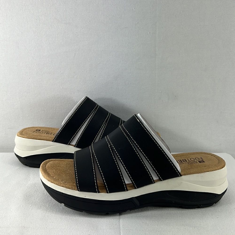 White Mountain Foot Beds Fascinate Black Smooth size 7 - Picture 4 of 7